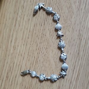 White gold bay the sea bracelet